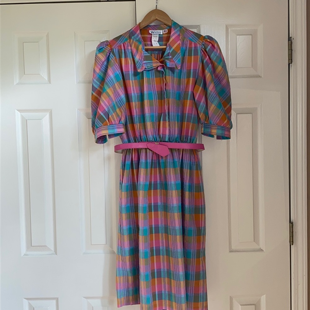 Vintage Picnic Style Dress